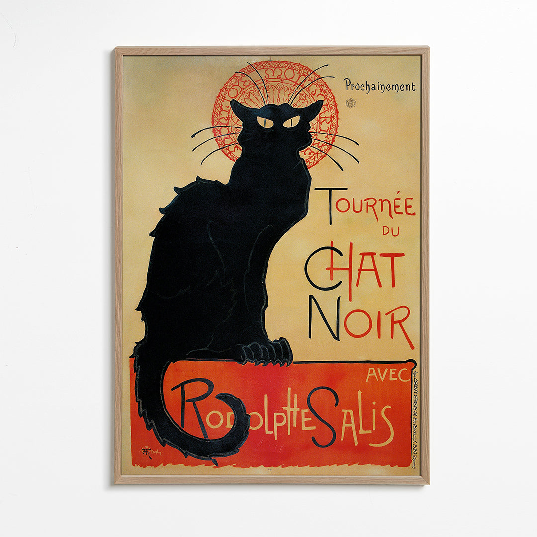 Le Chat Noir - Théophile Alexandre Steinlen