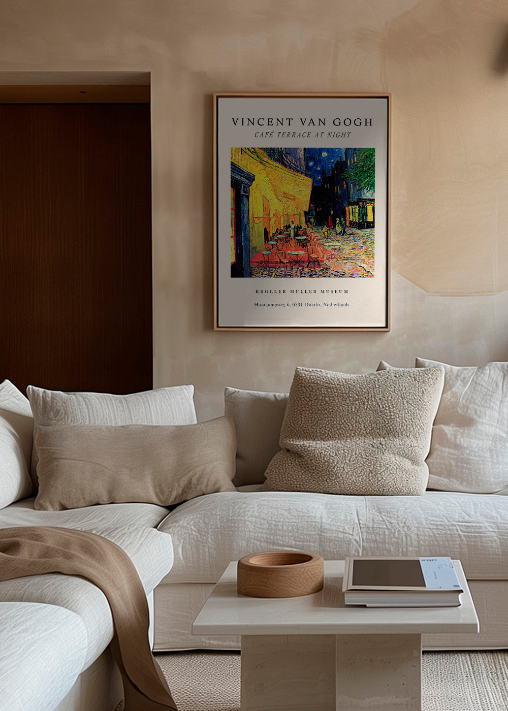 Café Terrace at Night Exhibition - Van Gogh