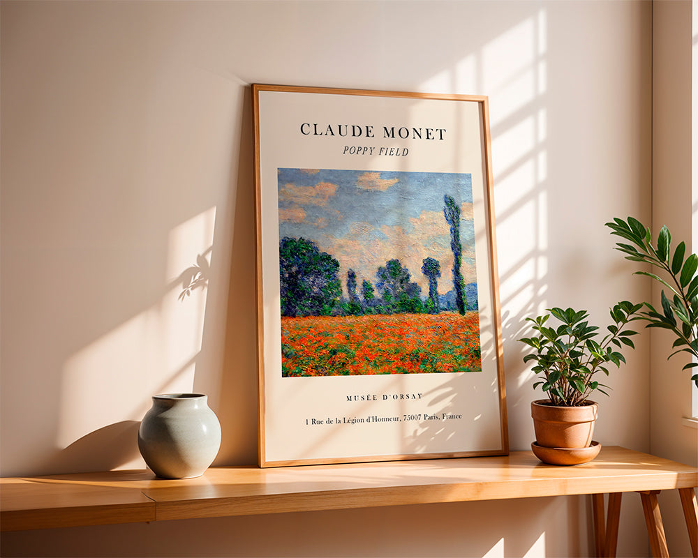 Mohnfield Exhibition - Claude Monet