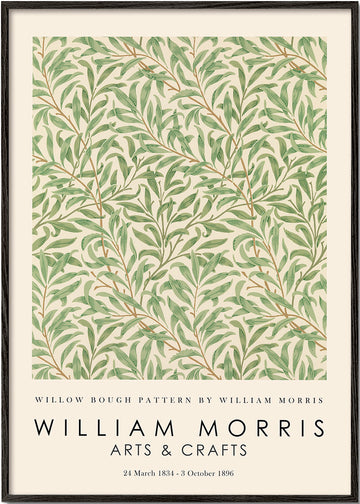 Willow Bough Pattern by William Morris Exhibition