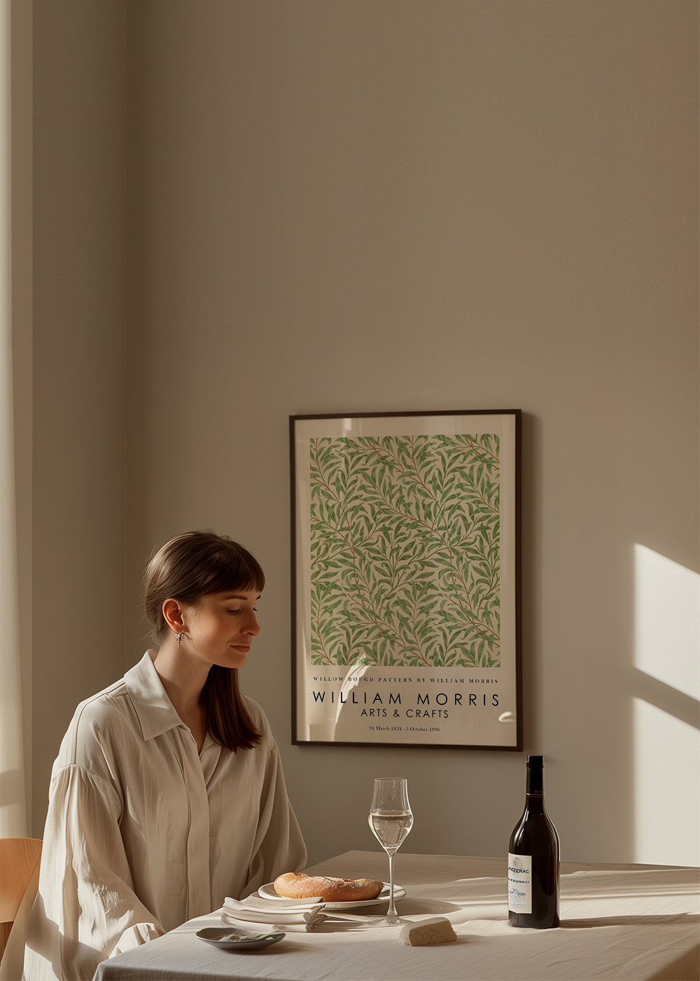 Willow Bough Pattern by William Morris Exhibition