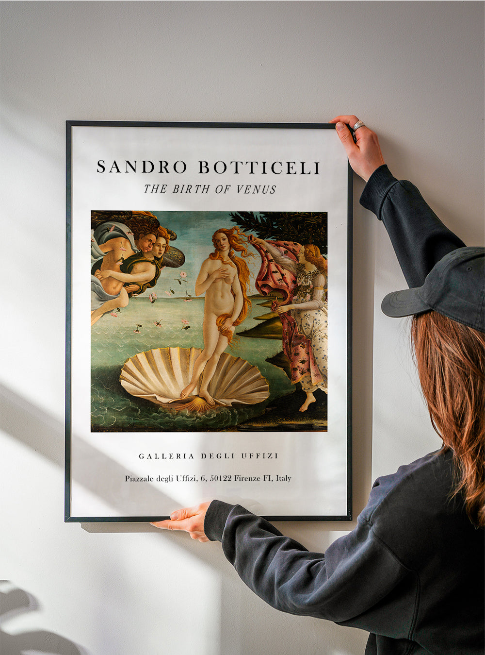 La Nascita di Venere Exhibition White - Sandro Botticelli