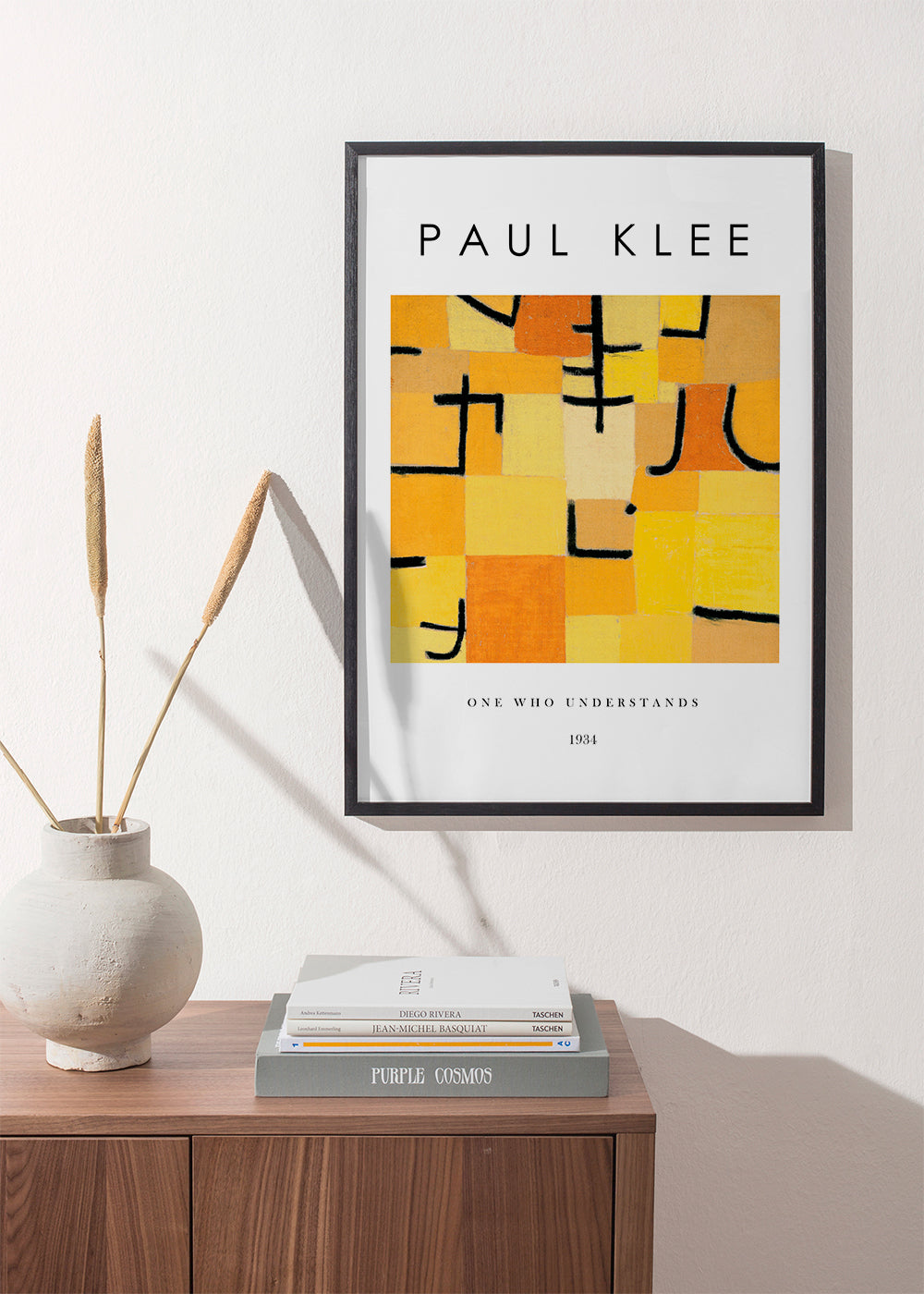 One Who Understands 2 Exhibition White - Paul Klee