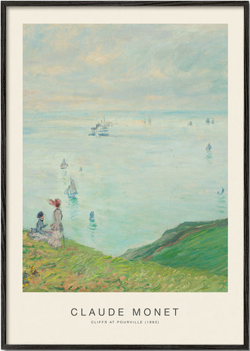 Cliffs at Pourville (Special Edition) - Claude Monet