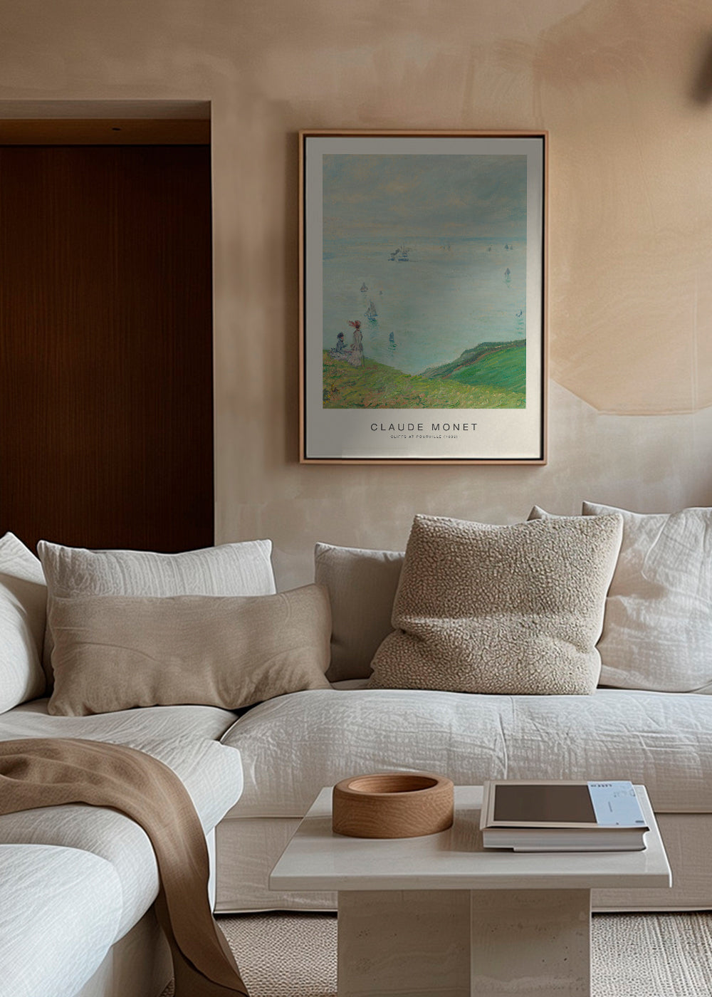 Cliffs at Pourville (Special Edition) - Claude Monet