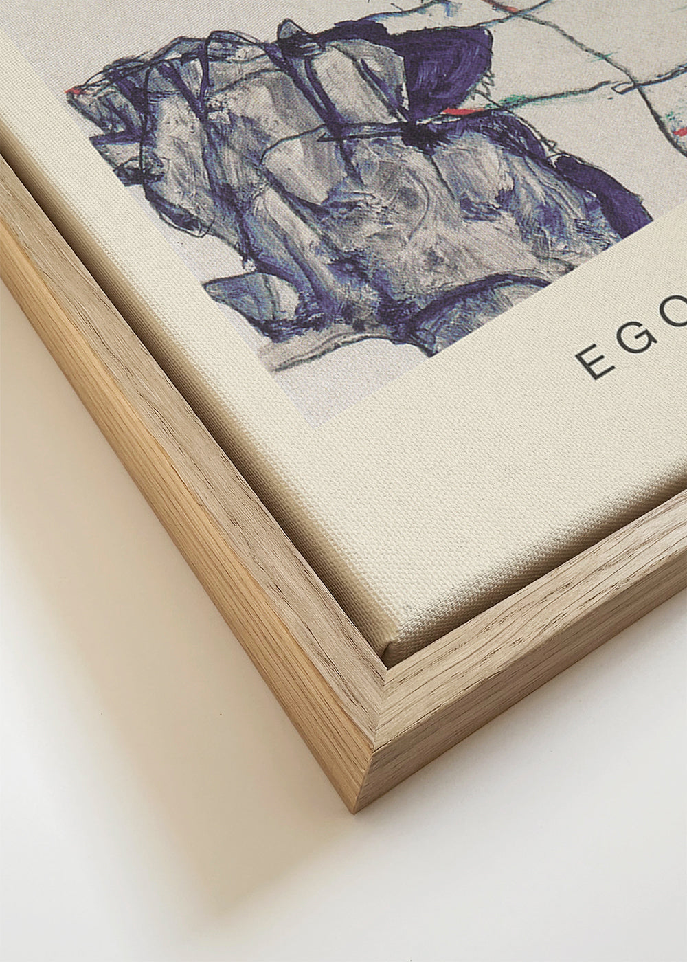 Nude in Blue (1914) - Egon Schiele