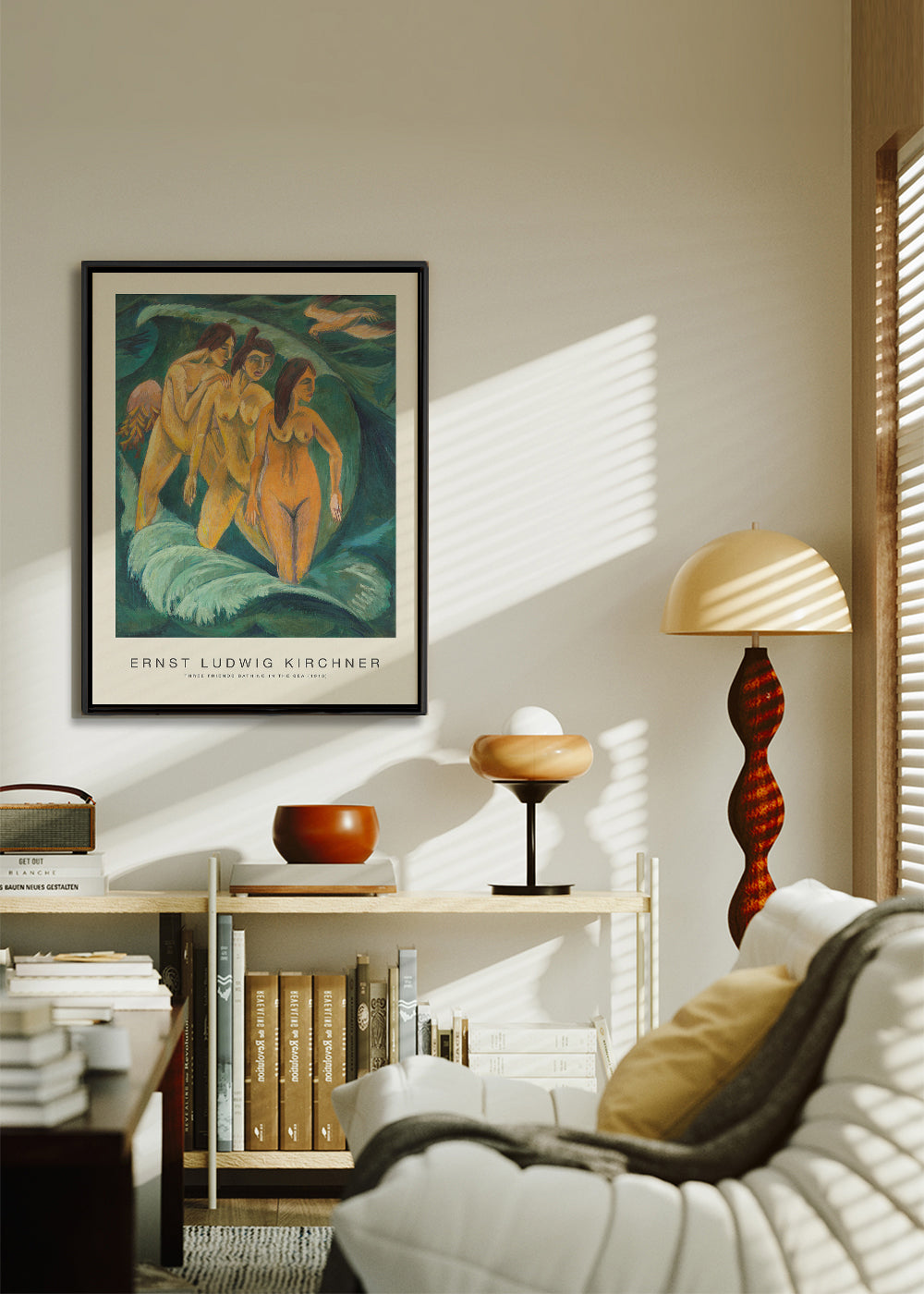 Three Friends Bathing in the Sea (Special Edition) - Ernst Ludwig Kirchner