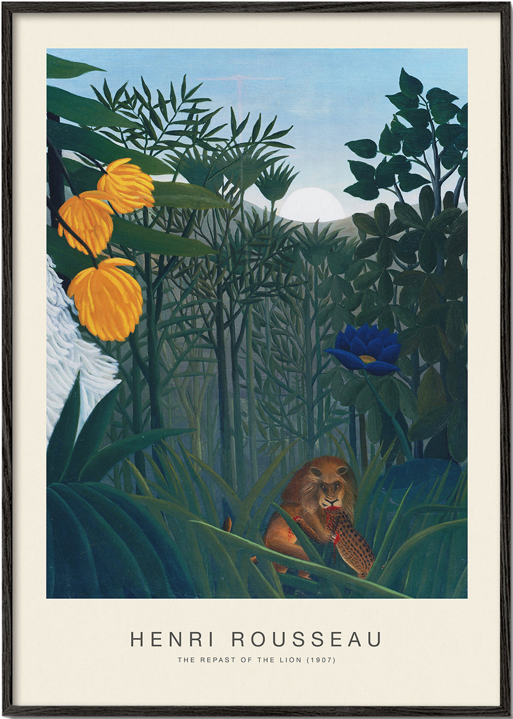 The Repast of the Lion (Special Edition) - Henri Rousseau