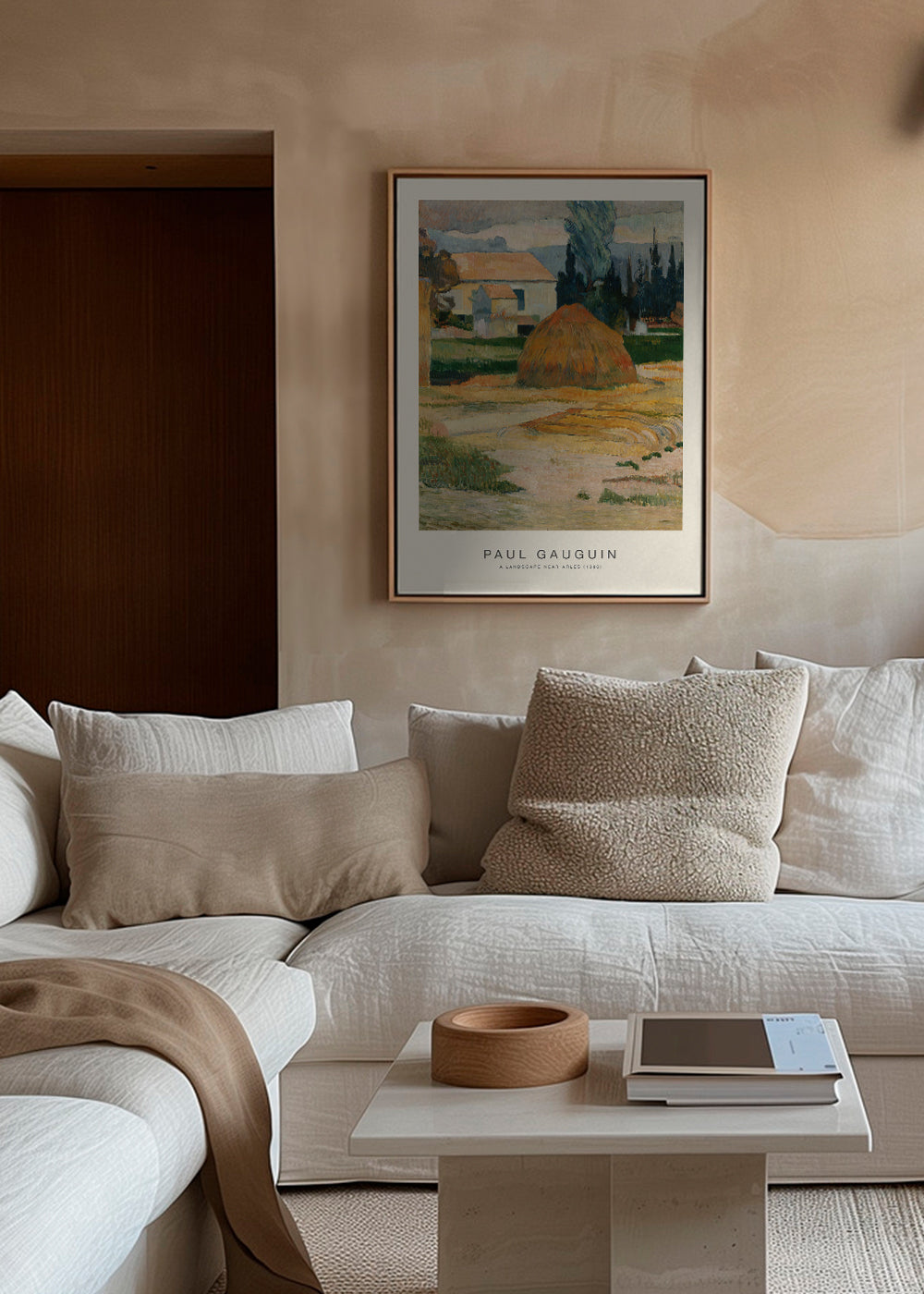 A Landscape Near Arles (Special Edition) - Paul Gauguin