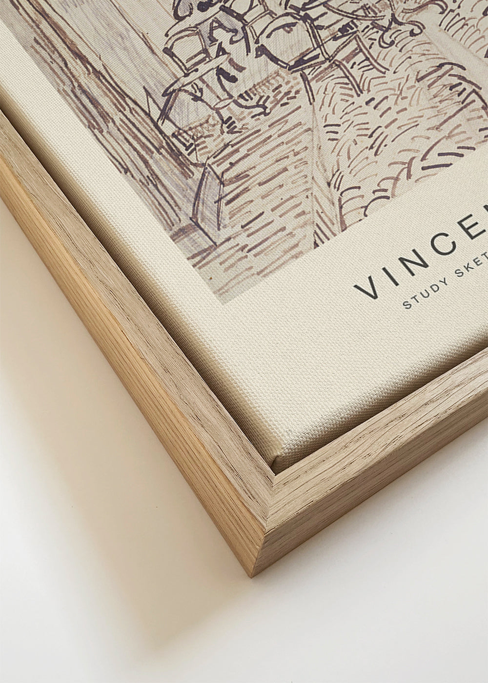 Study Sketch for Cafe? Terrace at Night (Special Edition) - Vincent van Gogh