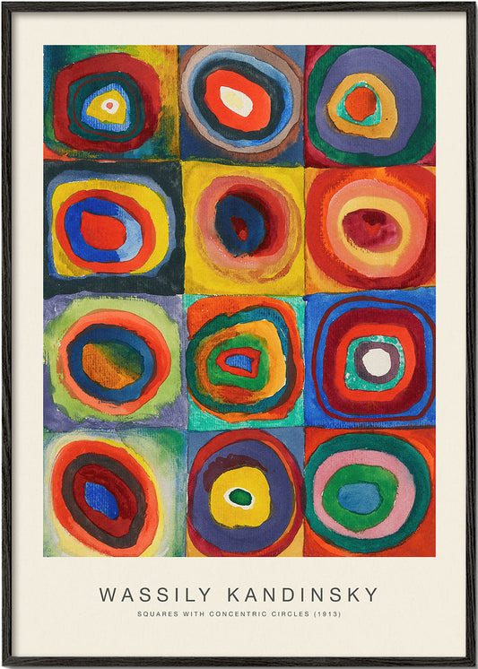 Squares with Concentric Circles (Special Edition) - Wassily Kandinsky