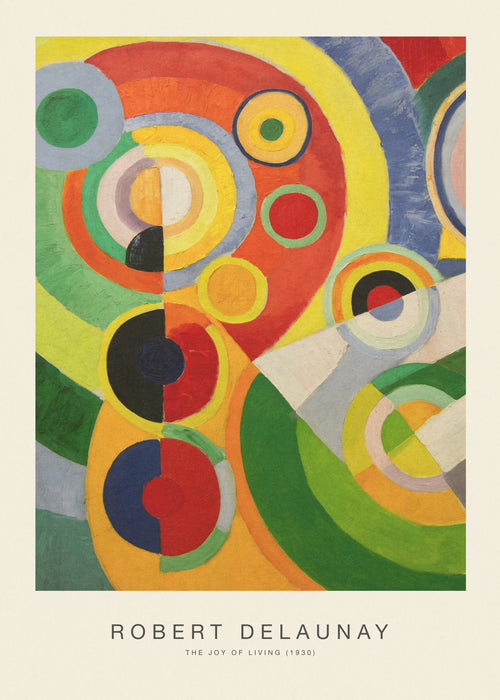 The Joy of Living (Special Edition) - Robert Delaunay - Unframed art print