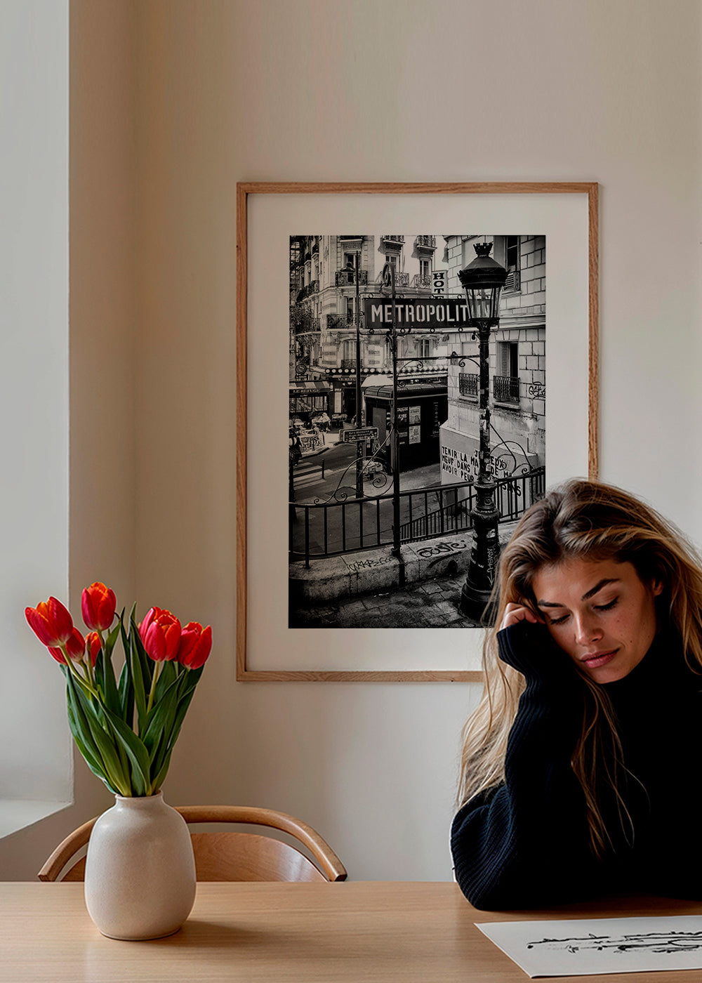 Black Montmartre - Paris Metro