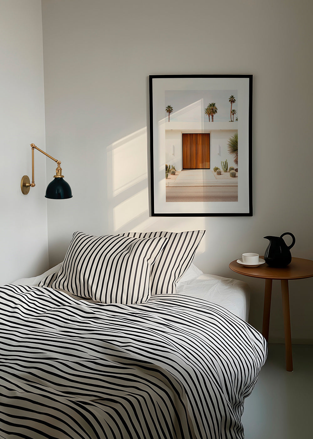 Fotografía arquitectónica con puerta de lamas – Product2