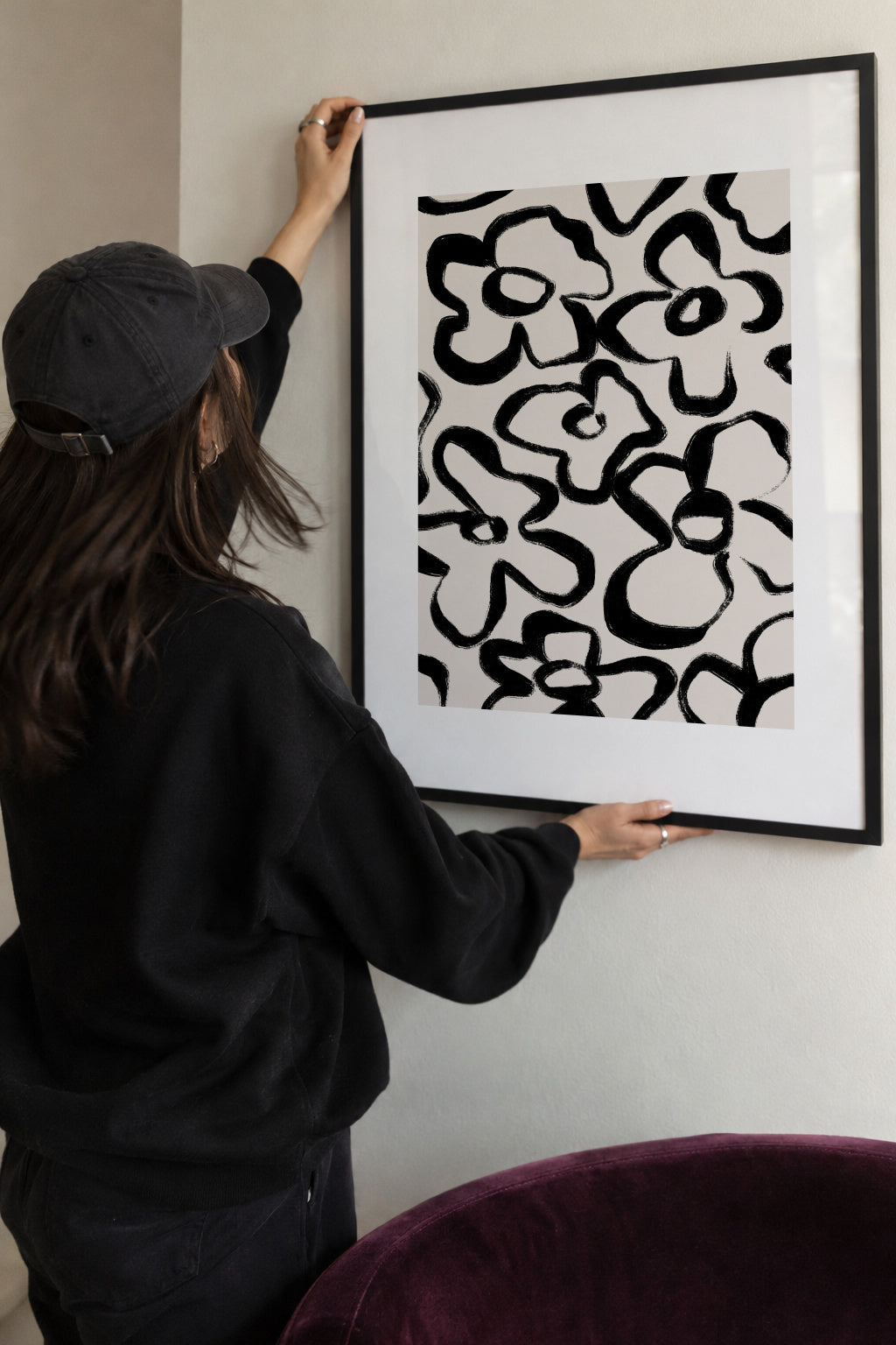 Bold and beautiful - Framed poster detail