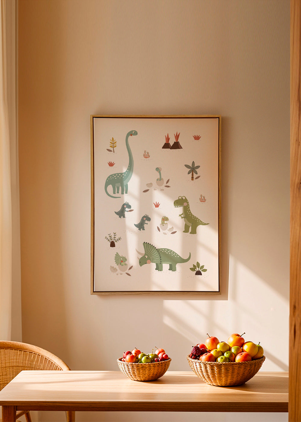 Dino births in green