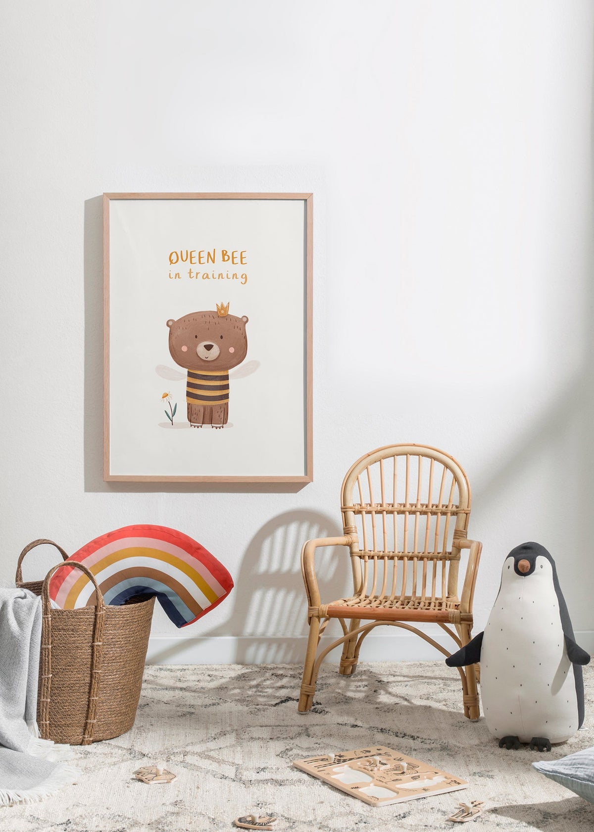 Lámina infantil con oso abeja – Product1