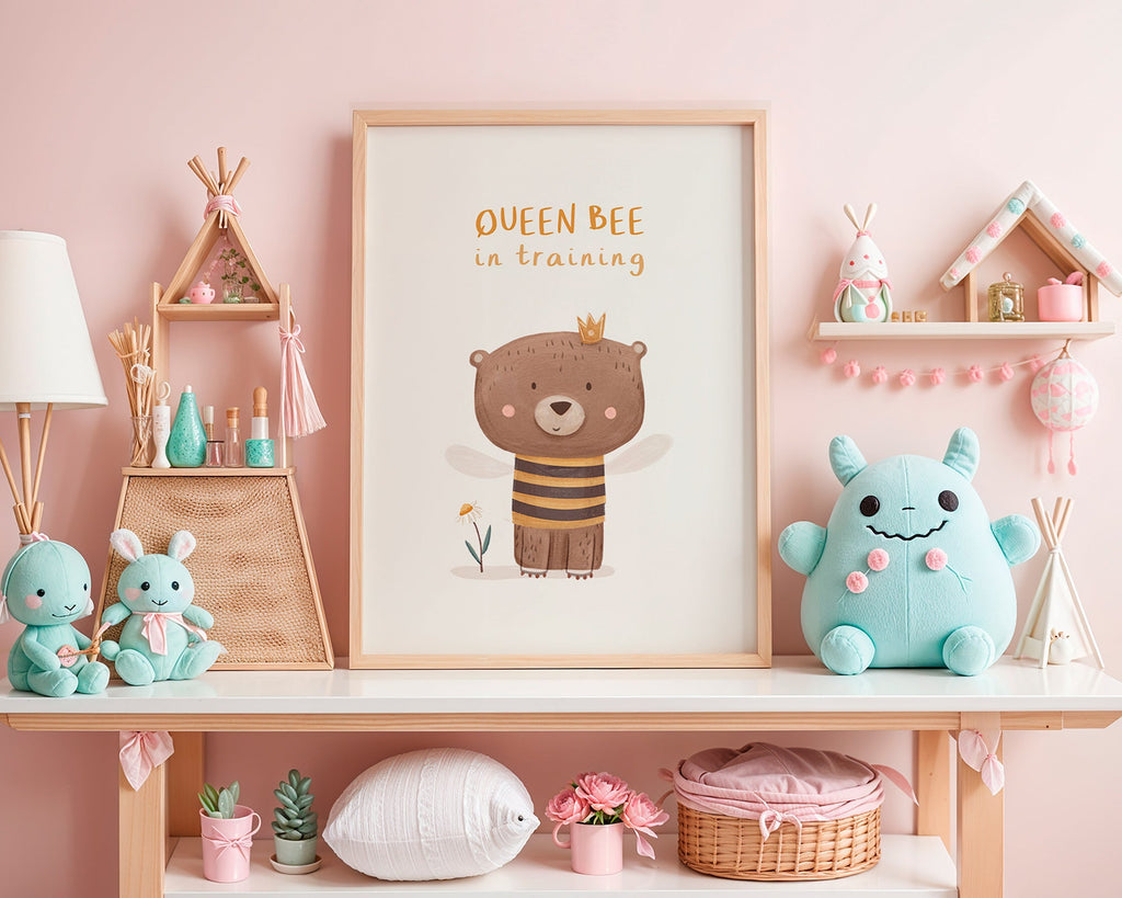 Lámina infantil con oso abeja – Product2