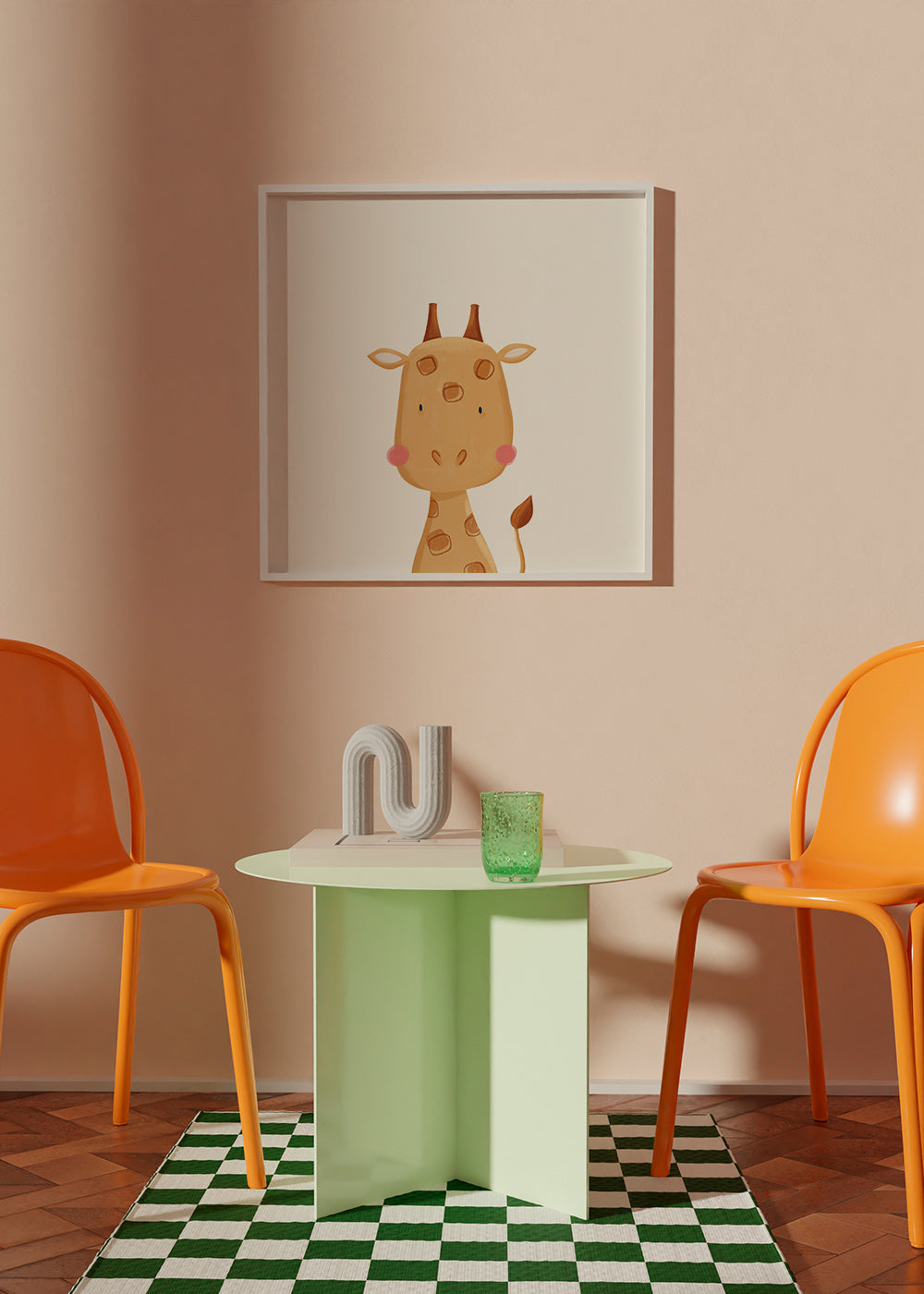 Lámina infantil jirafa dulce – Product1