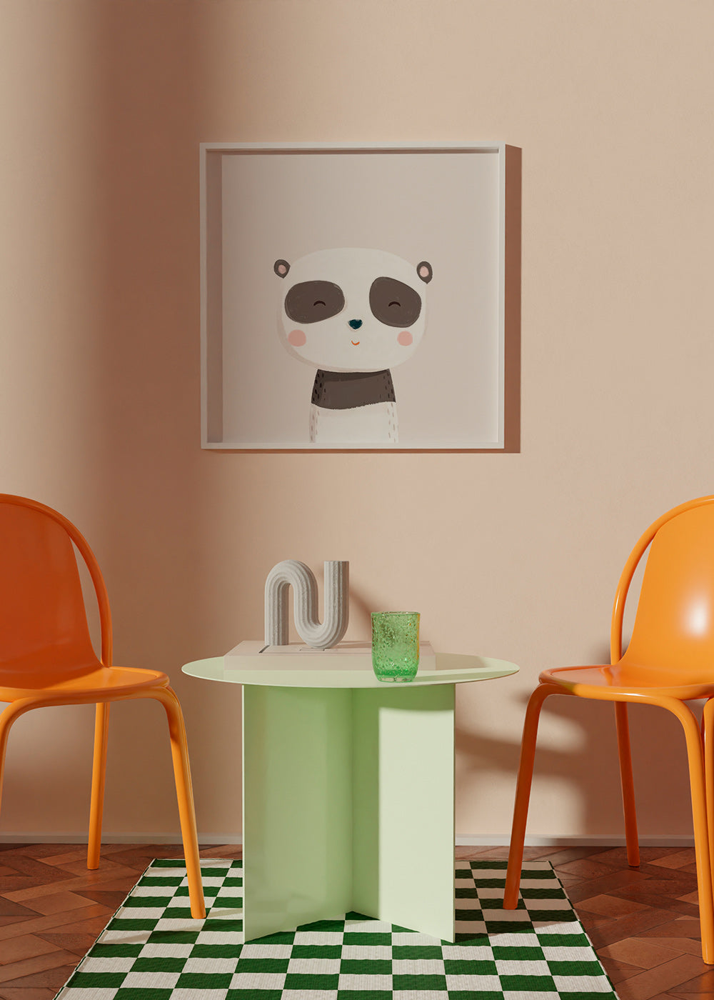 Lámina infantil panda dulce ilustrada – Product1