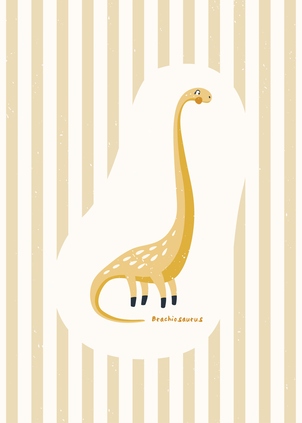 Dino Brachiosaurus - Unframed art print