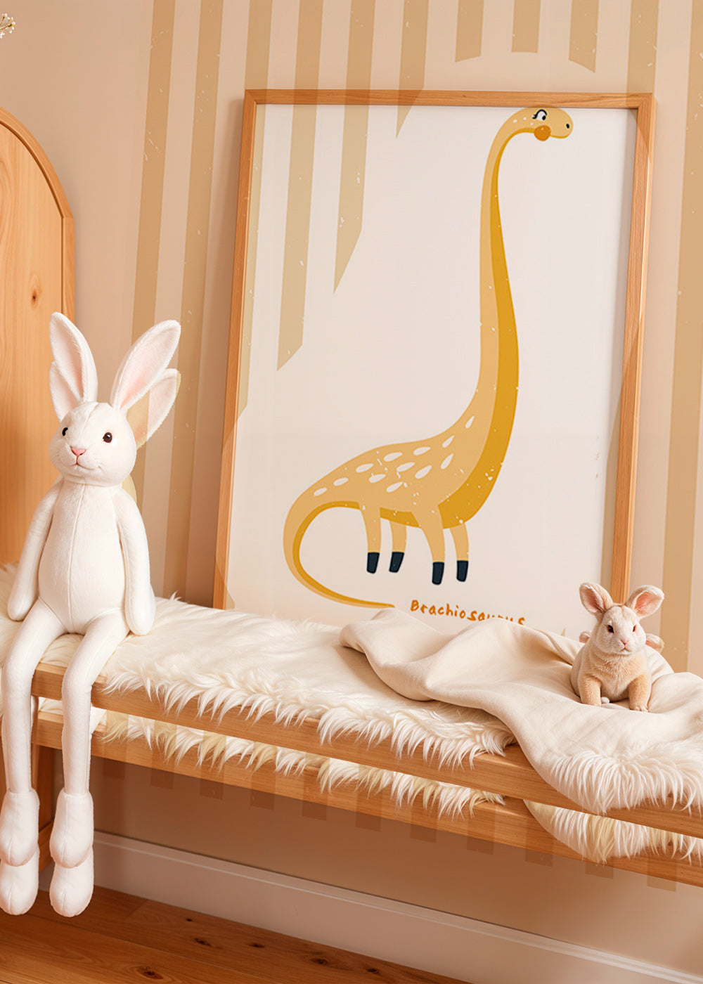 Lámina infantil Brachiosaurus amarillo – Product2