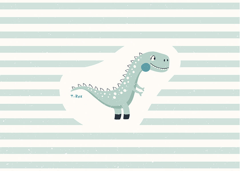 Lámina infantil T-Rex divertida