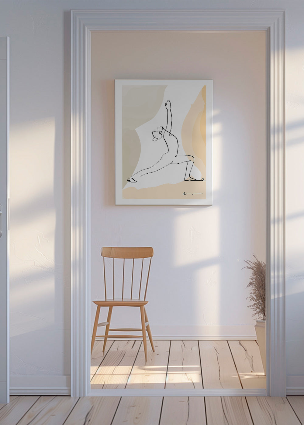 Warrior Pose - Virabhadrasana