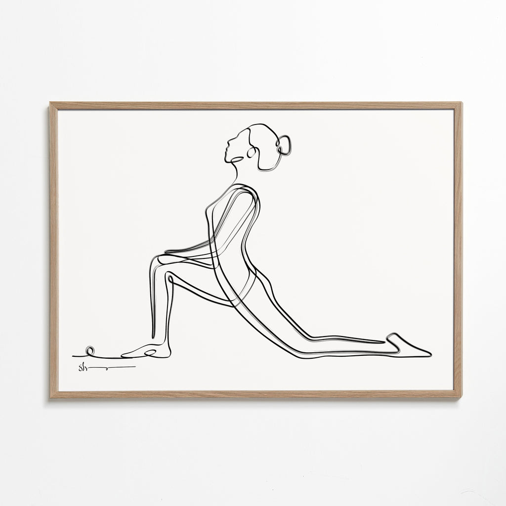 Low lunge Pose - Complete