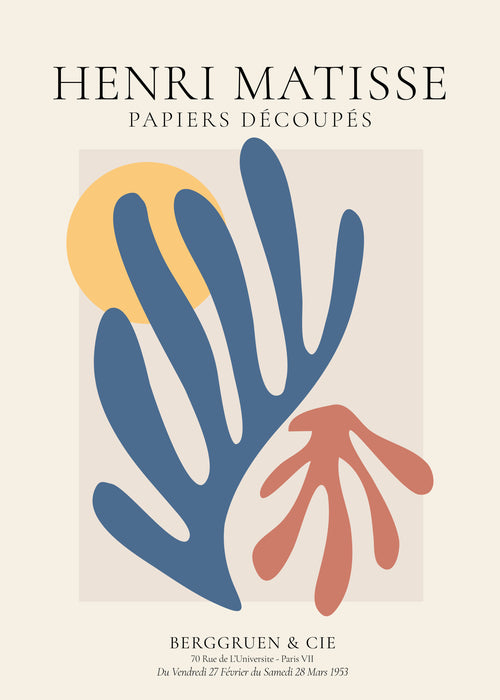 Henri Matisse papiers découpés IV - Unframed art print