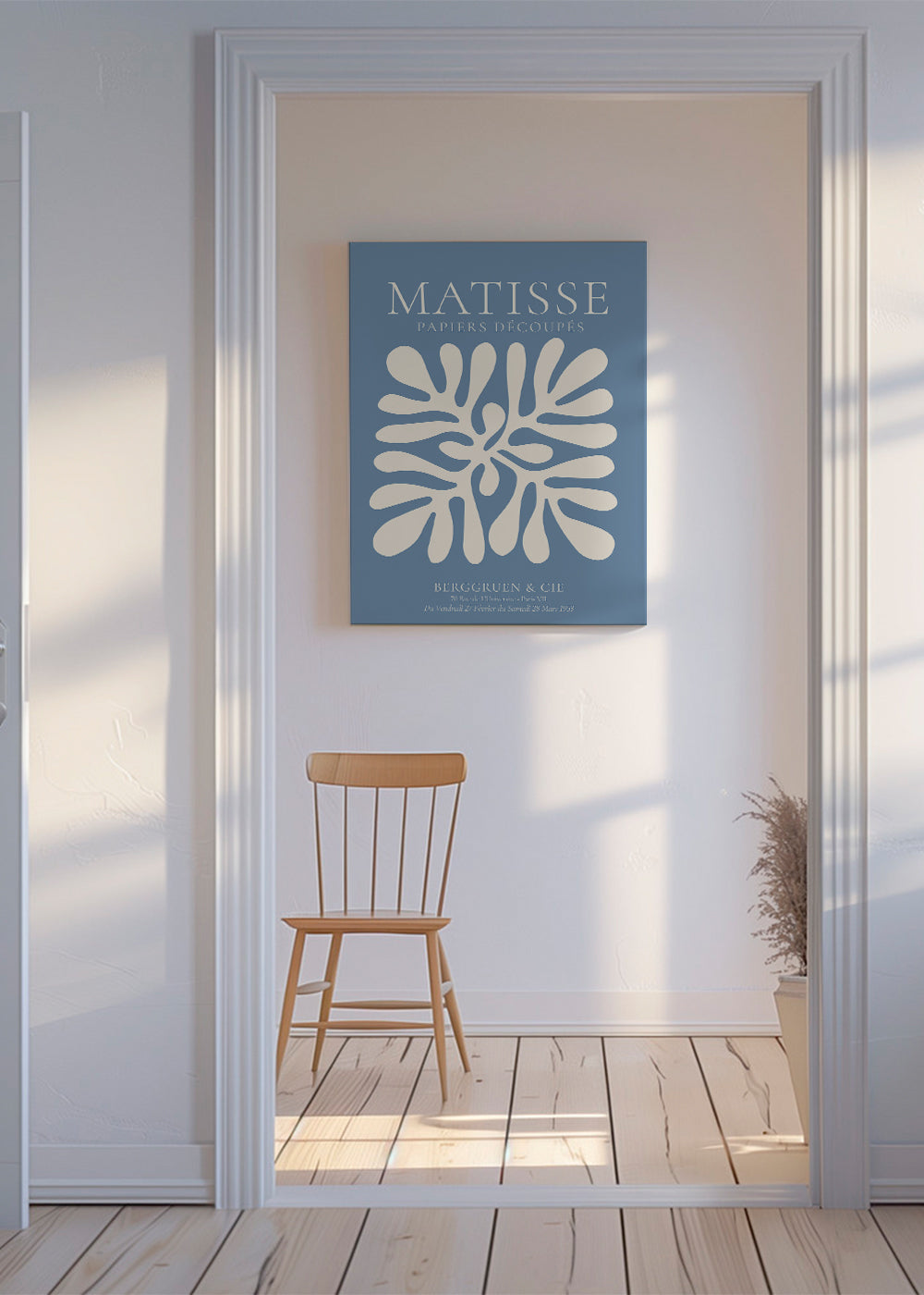 Henri Matisse BLUE papiers découpés I