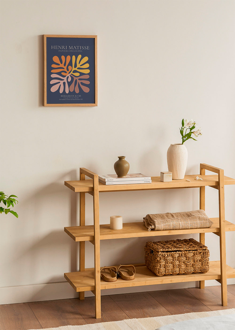 Henri Matisse NAVY papiers découpés I