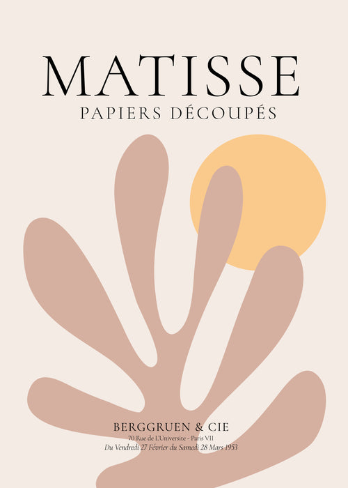 Henri Matisse papiers découpés XXI - Unframed art print