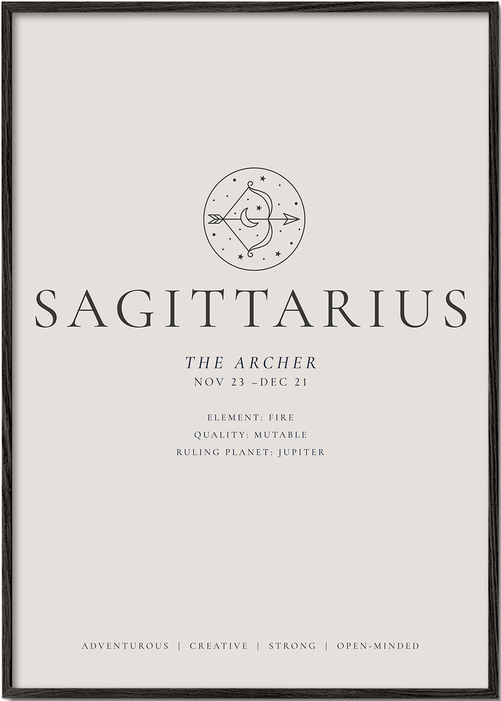 SAGITTARIUS zodiac personality traits I