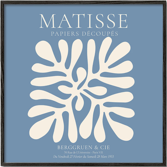 Henri Matisse BLUE papiers découpés II