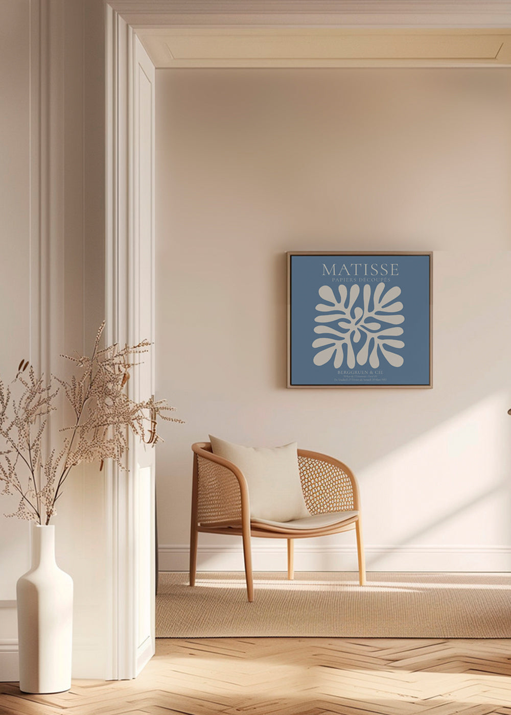 Henri Matisse BLUE papiers découpés II