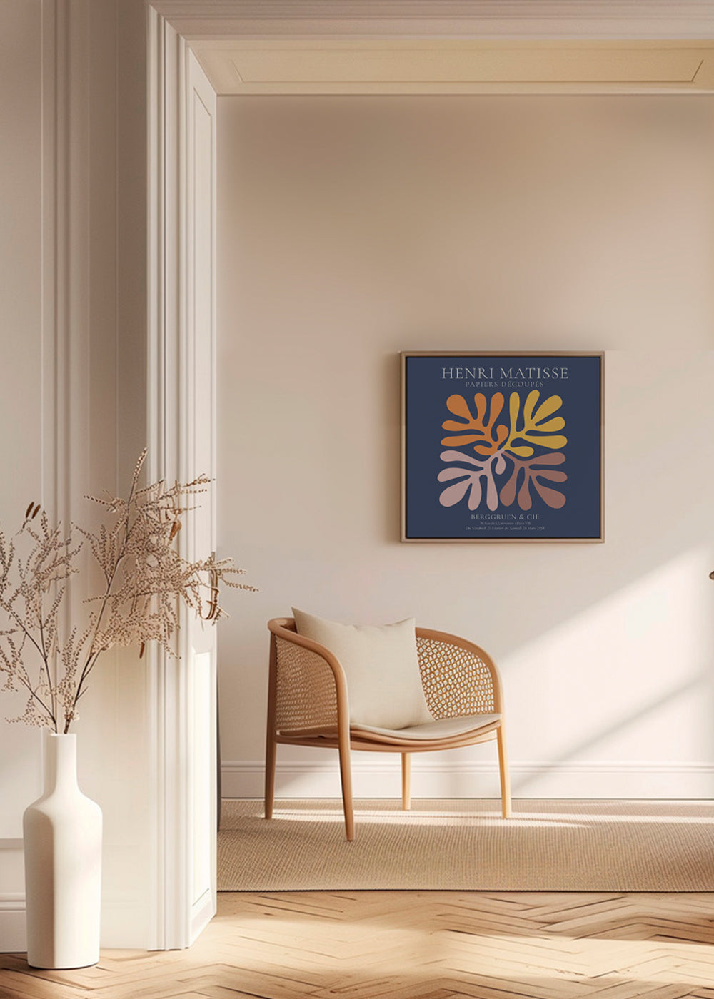 Henri Matisse NAVY papiers découpés II