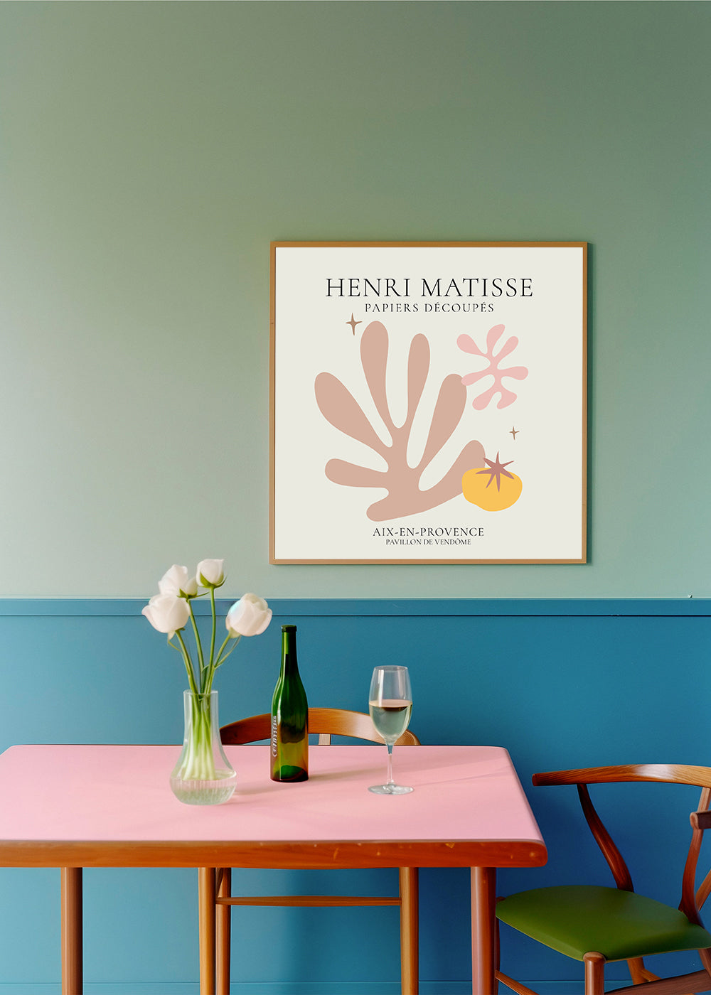 Henri Matisse aix en provence PAPIER DÉCOUPÉ III