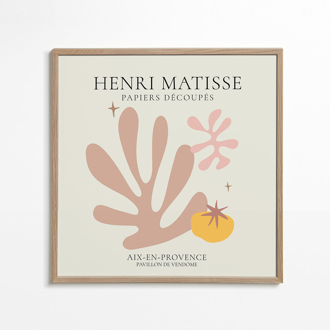 Henri Matisse aix en provence PAPIER DÉCOUPÉ III