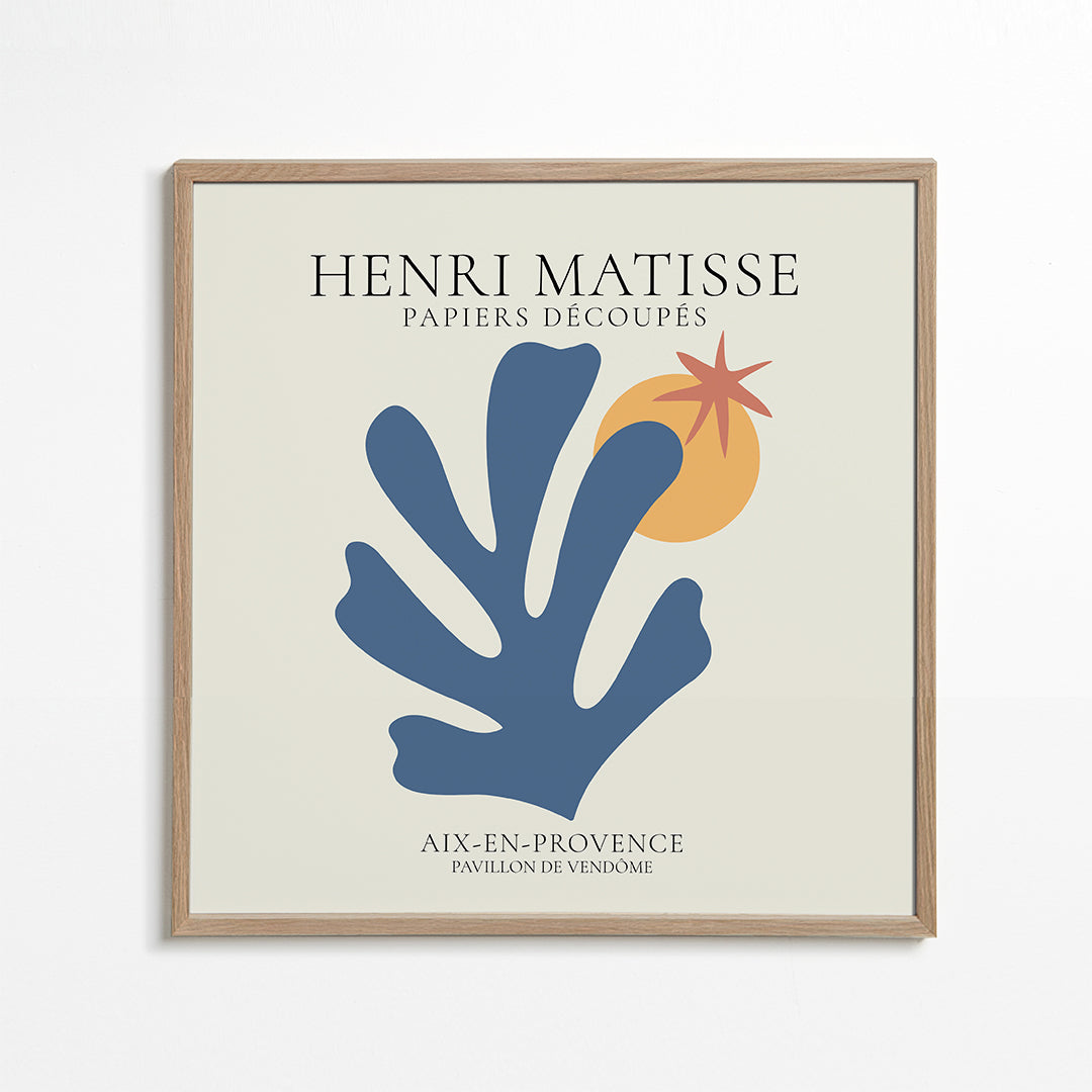 Henri Matisse aix en provence PAPIER DÉCOUPÉ IV