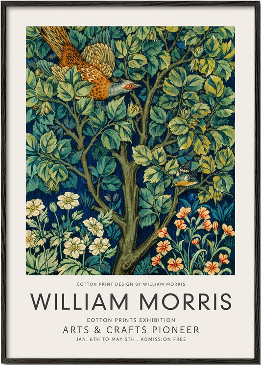 William Morris Cock Pheasant