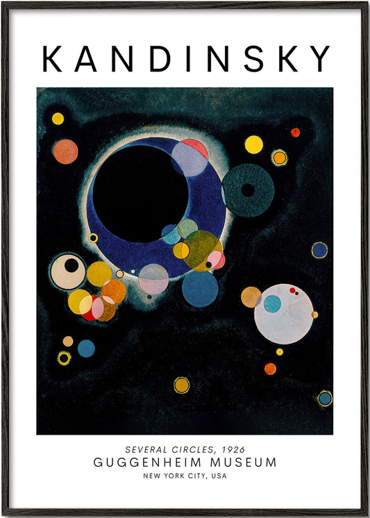 Wassily Kandinsky SEVERAL CIRCLES, 1926