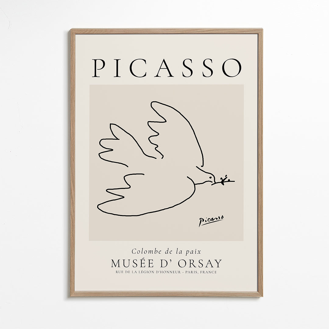 Pablo Picasso Animals Drawings Dove La colombe de paix