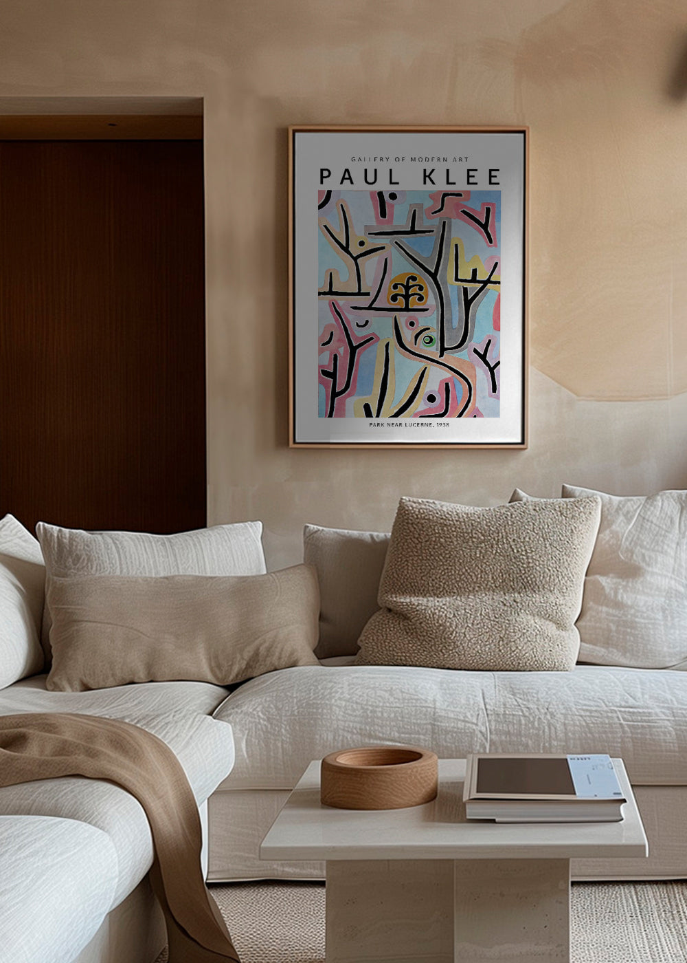 Paul Klee, PARK NEAR LUCERNE, 1938