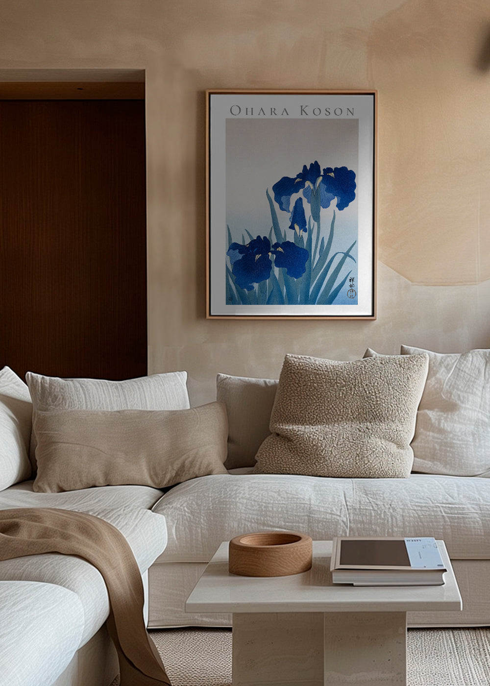 Ohara Koson Iris flowers