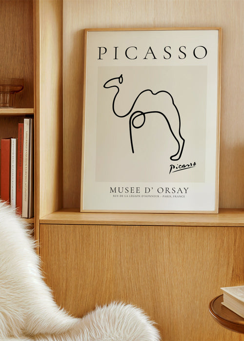 Pablo Picasso Animals Drawing cammel