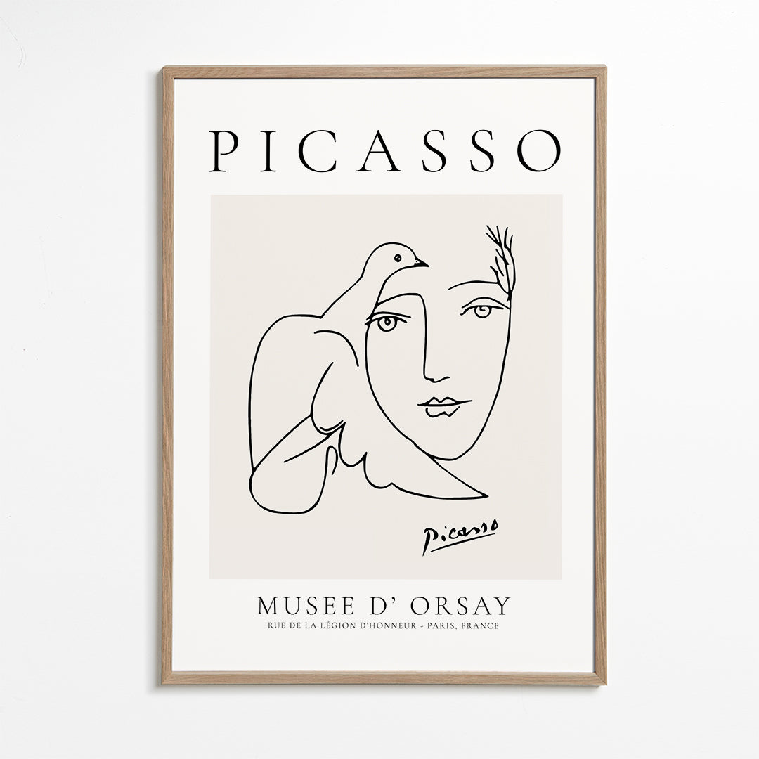 Pablo Picasso Dove Peace Women