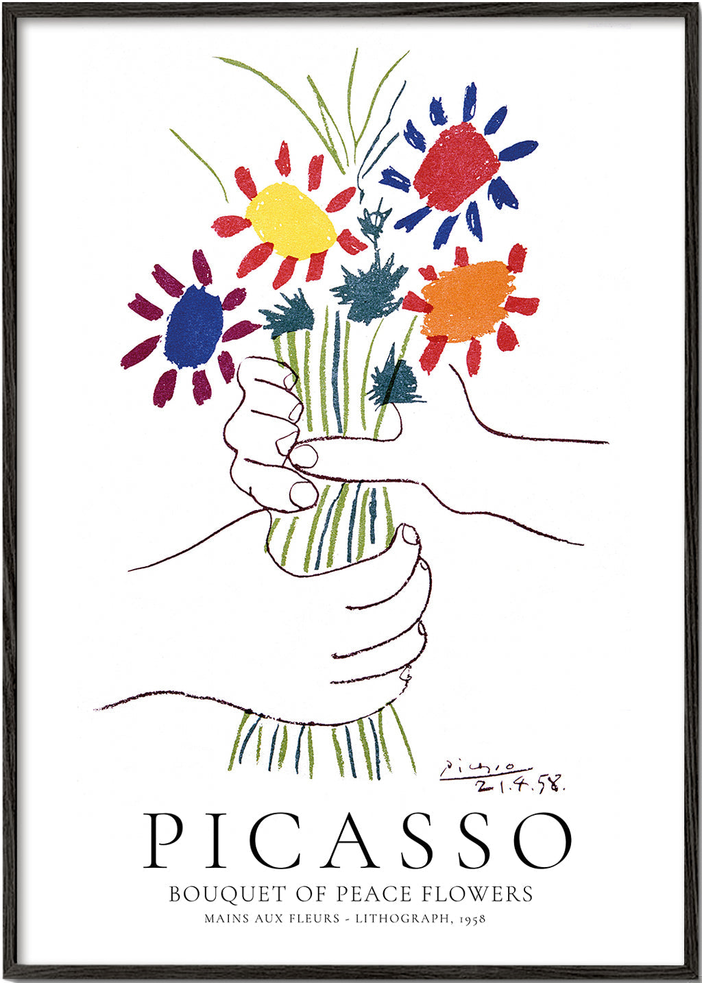 Pablo Picasso Bouquet Of Peace