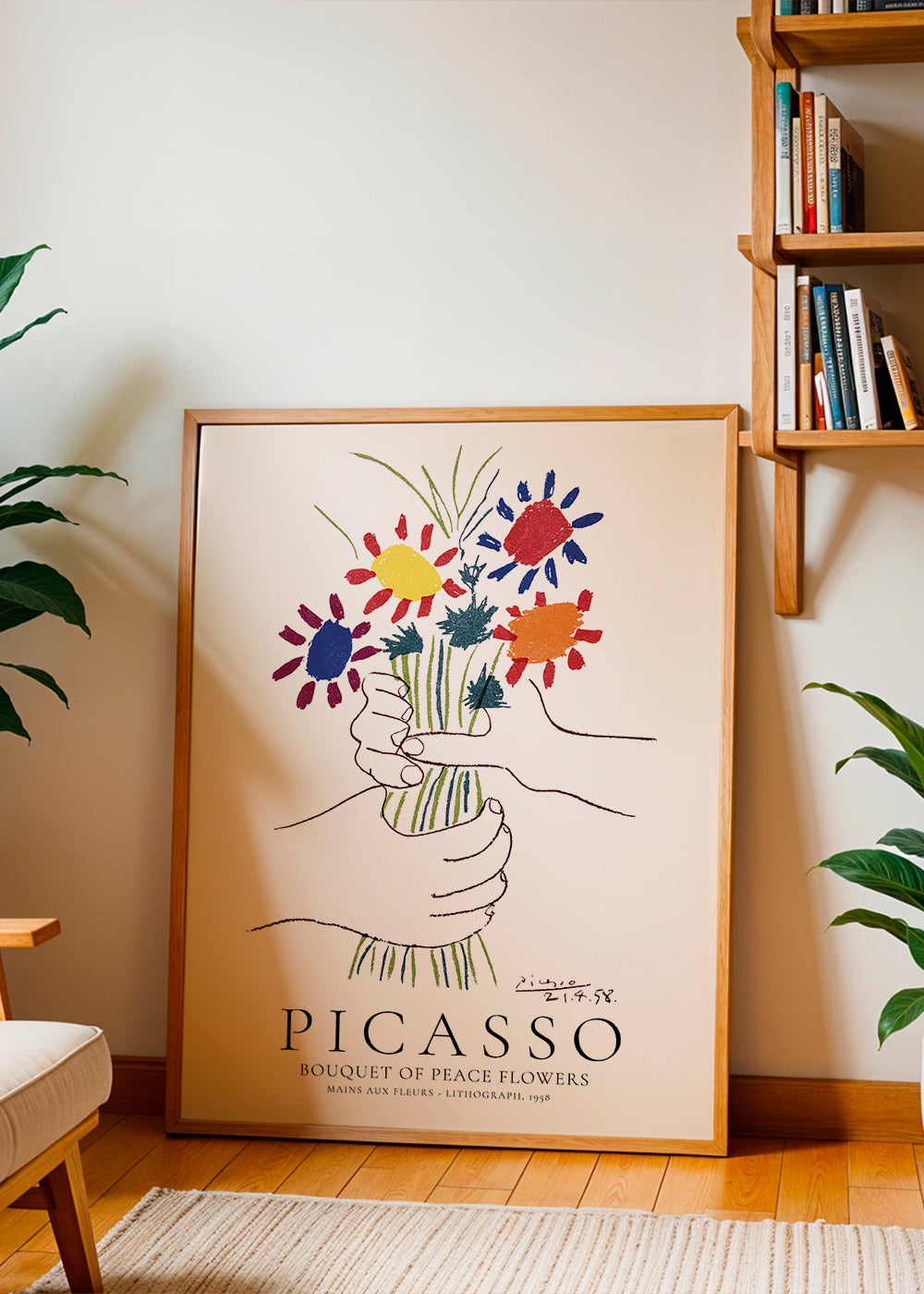 Pablo Picasso Bouquet Of Peace