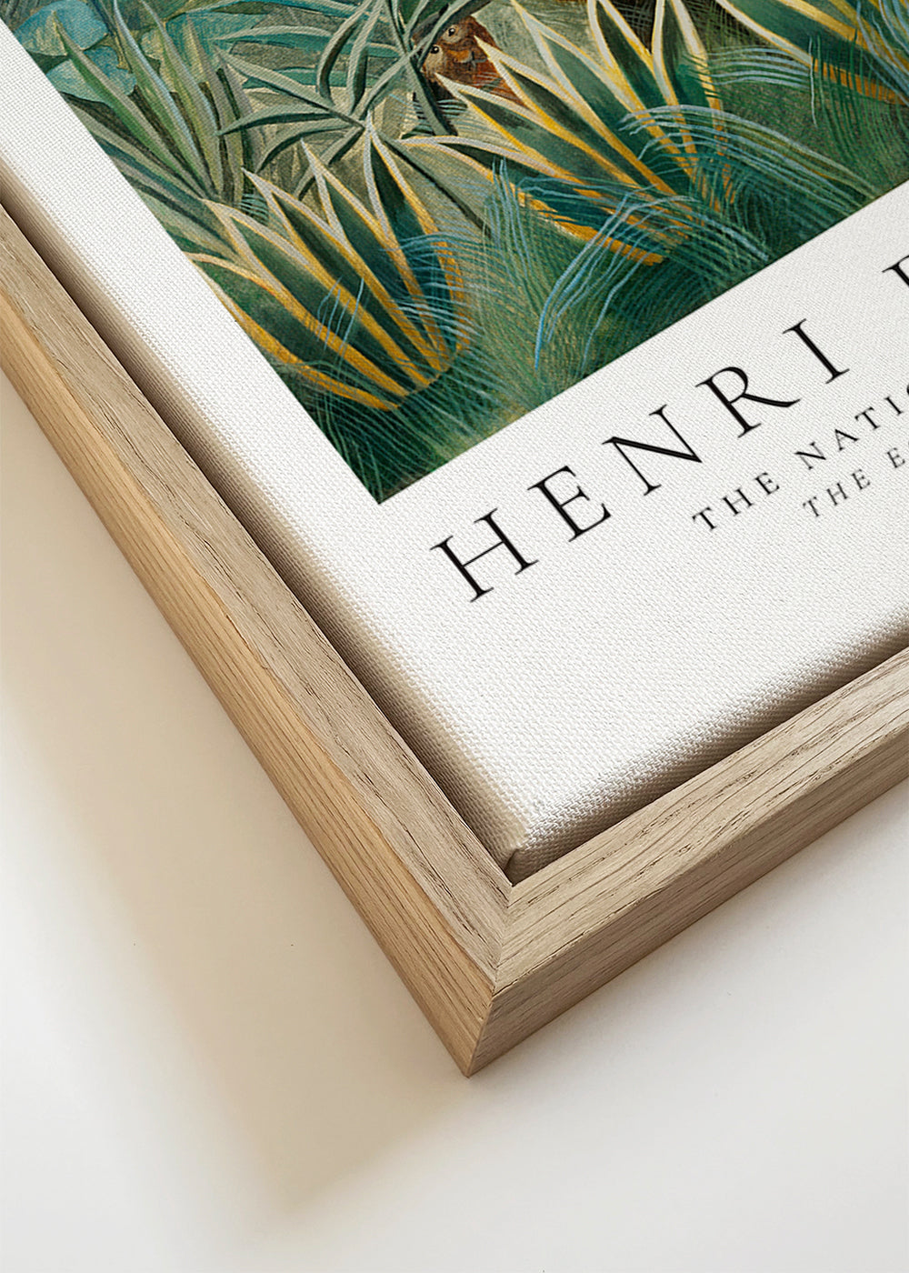 Henri Rousseau The equatorial jungle